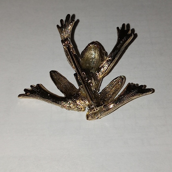 Vintage frog brooch - Picture 4 of 5